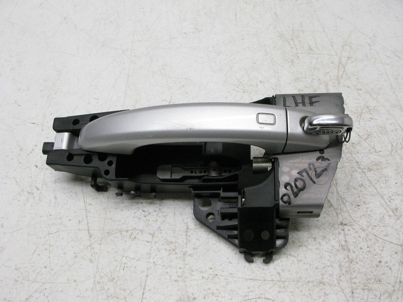 09-16 AUDI B8 A4 S4 SEDAN DOOR OPEN HANDLE FRONT DRIVER LEFT KEY OEM 020723
