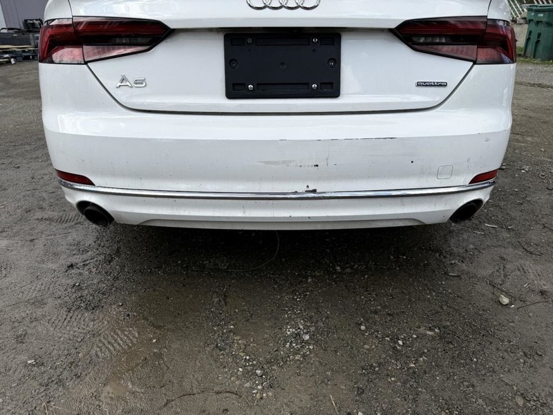2018-2019 Audi A5 Rear Bumper Cover White
