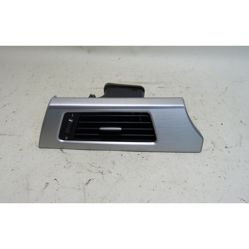 09-12 BMW E90 E91 3-Series Left Front Dash Air Vent and Trim Cover Aluminum OEM