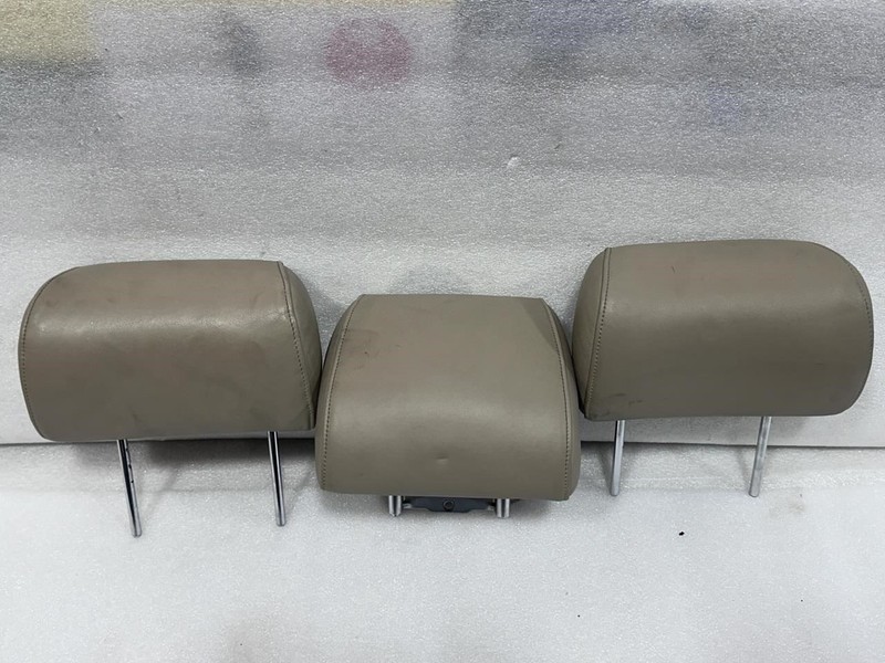 1998 1999 2000 LEXUS LS400 THREE REAR SEAT HEADRESTS BEIGE LF03