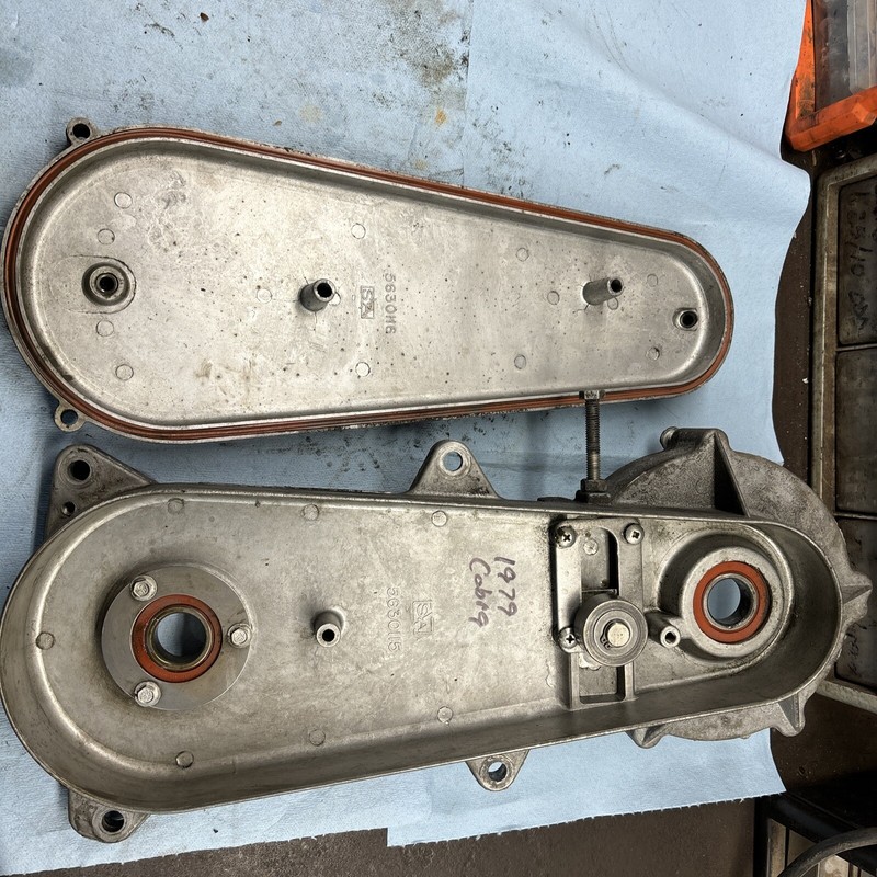 1979 Polaris Vintage Snowmobile Cobra 440 Chain Case Good