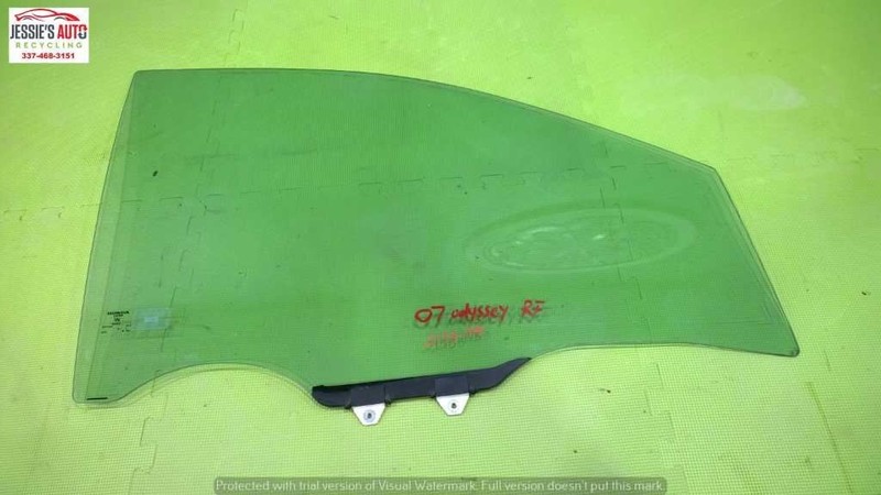 05-10 ODYSSEY EX PASSENGER RIGHT FRONT WINDOW DOOR GLASS OEM 2183-148