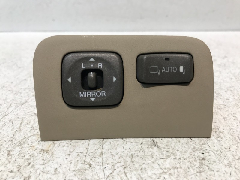 2001-06 Lexus LS430 Power Mirror Control Switch Auto Mirror Button Beige LK04