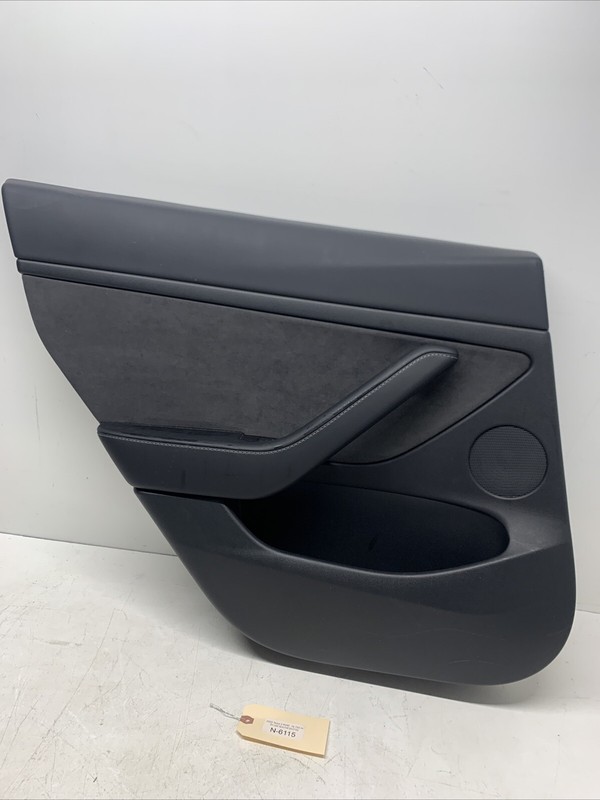 21-23 Tesla Model 3 Rear Driver Side Interior Door Panel Trim CardAssy 6115 C1