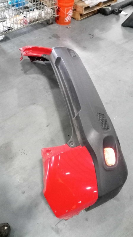 2016 Jeep Renegade Red Bumper Assembly OEM Used Light Scratches 135K Miles