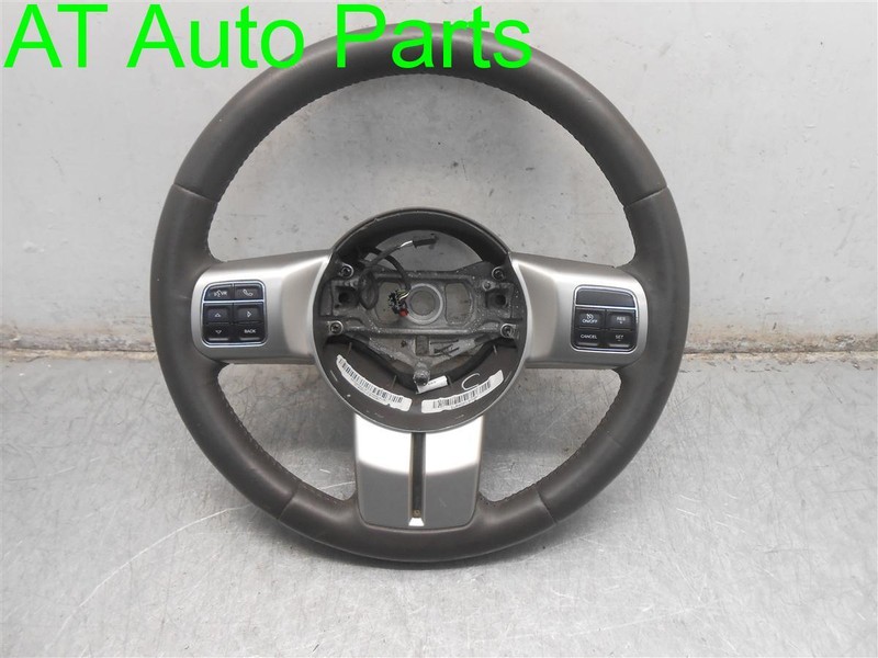 11-14 JEEP GRAND CHEROKEE STEERING WHEEL WITH CONTROL PADS OEM 1JH881D3AF