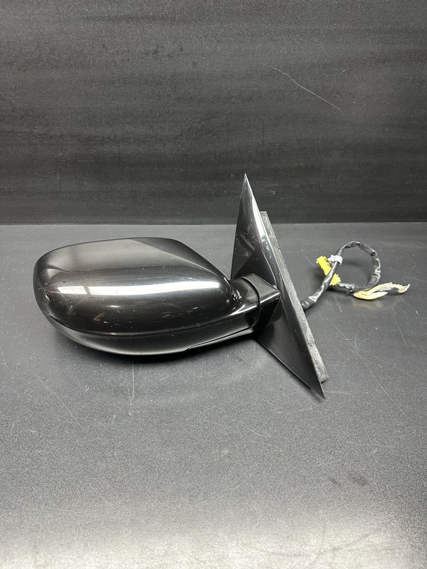 M139 MASERATI 03-08 QUATTROPORTE FRONT RIGHT DOOR REAR VIEW MIRROR BLACK OEM