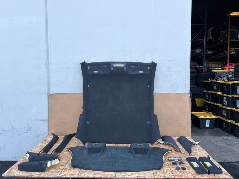 BMW E63 M6 06-10 COUPE OEM INTERIOR ALCANTARA SUEDE ROOF HEADLINER A B C PILLAR