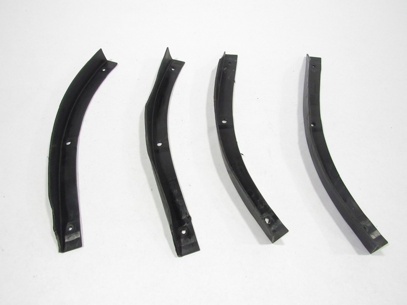 17-23 Mclaren 720S 720 2018 Front Fender Underbody Diffuser Air Fin Panel Set 4|