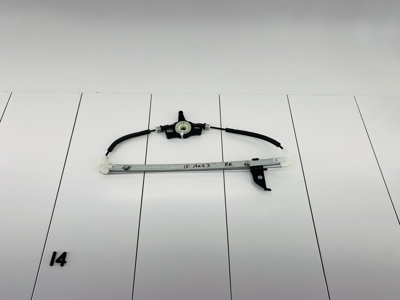 14-18 MAZDA 3 SEDAN REAR RIGHT PASSENGER SIDE DOOR WINDOW REGULATOR OEM