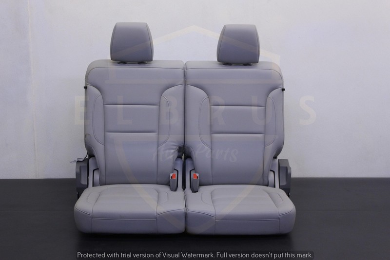 GMC ACADIA SLT 17 18 19 20 21 22 23 REAR 3RD THIRD ROW SEAT LEATHER GRAY