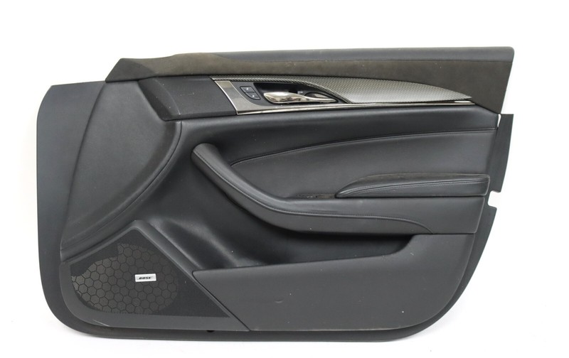 2014-2019 Cadillac CTS-V PassengerFront Interior Door Panel OEM Black Factory