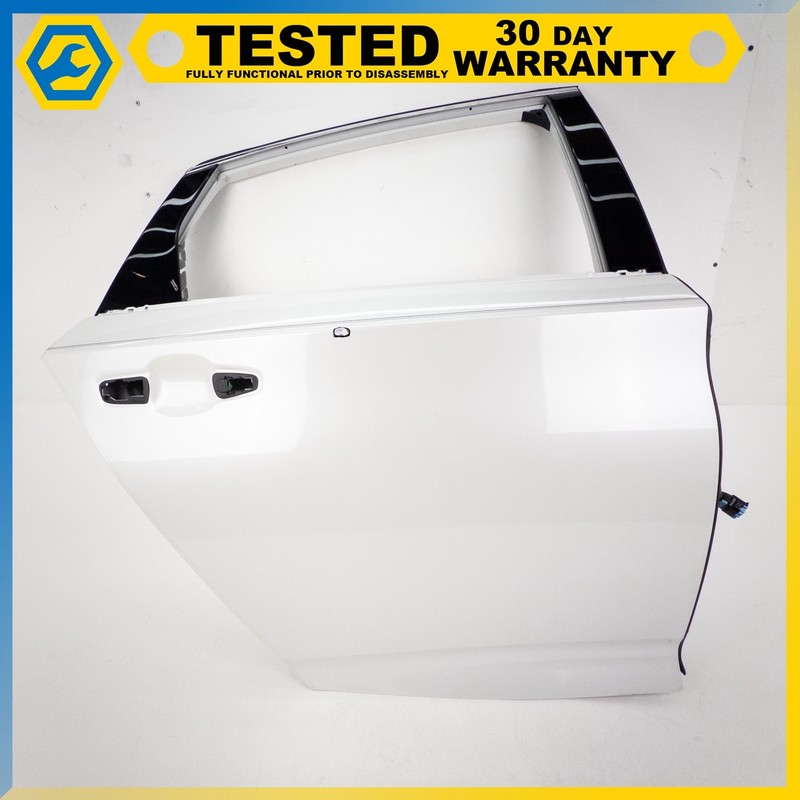 18-22 HONDA ACCORD REAR RIGHT DRIVER SIDE DOOR SHELL PLATINUM WHITE PEARL OEM