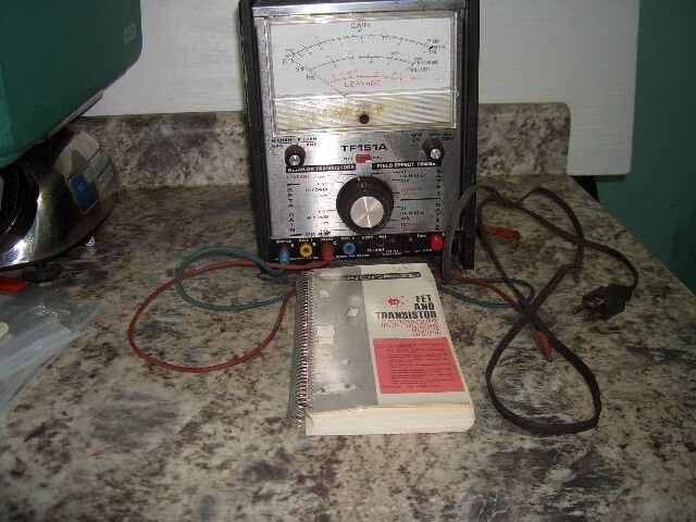 Sencore TF151A fet andtransistor tester powers up used