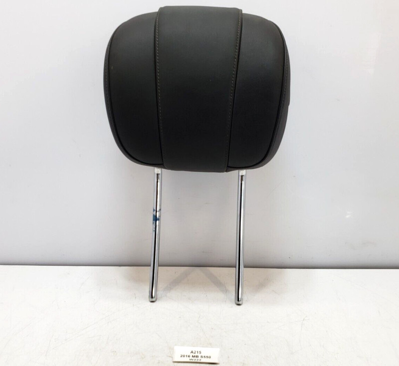 ✅14-17 OEM Mercedes W222 S550 Front Right Passenger Headrest Nappa Leather Black