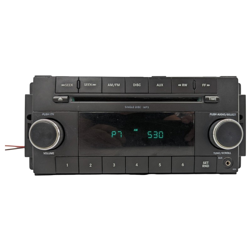2008-2012 Jeep Chrysler Dodge RAM RES Radio CD Disc Player Changer AUX MP3 OEM