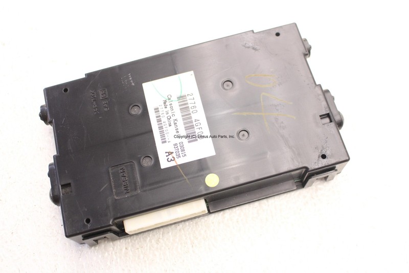 2015 INFINITI Q50 3.7L TEMPERATURE CONTROL MODULE W/O AIR PURIFIER FROM 05/01/15
