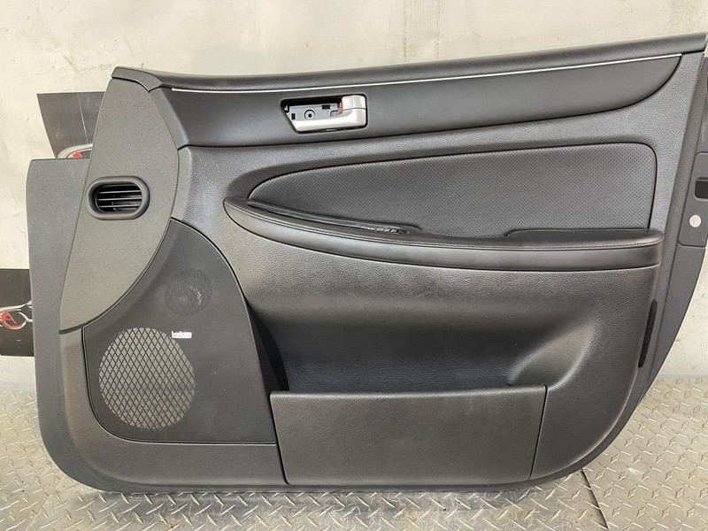 2012 Hyundai Genesis Front Passenger Right Door Panel Black Oem Tested