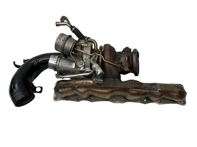 13 14 BMW X3 F25 XDRIVE35I N55 PWG TURBO TURBOCHARGER & MANIFOLD OEM A0.63