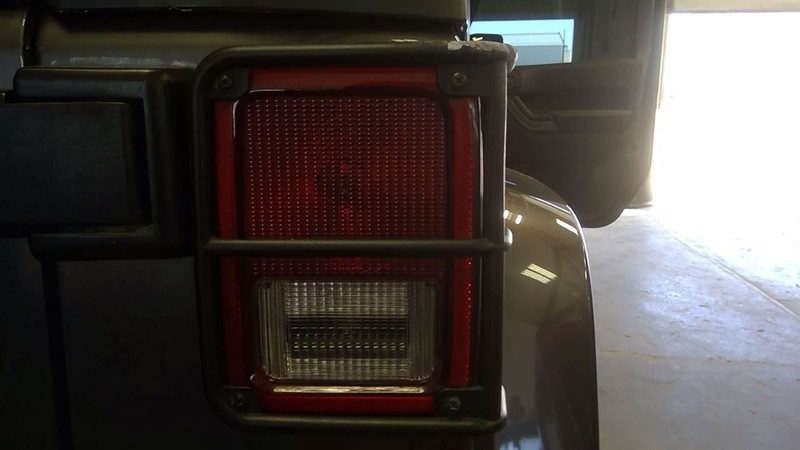 Passenger Tail Light VIN W 6th Digit Jk Body Fits 07-18 WRANGLER 3446605