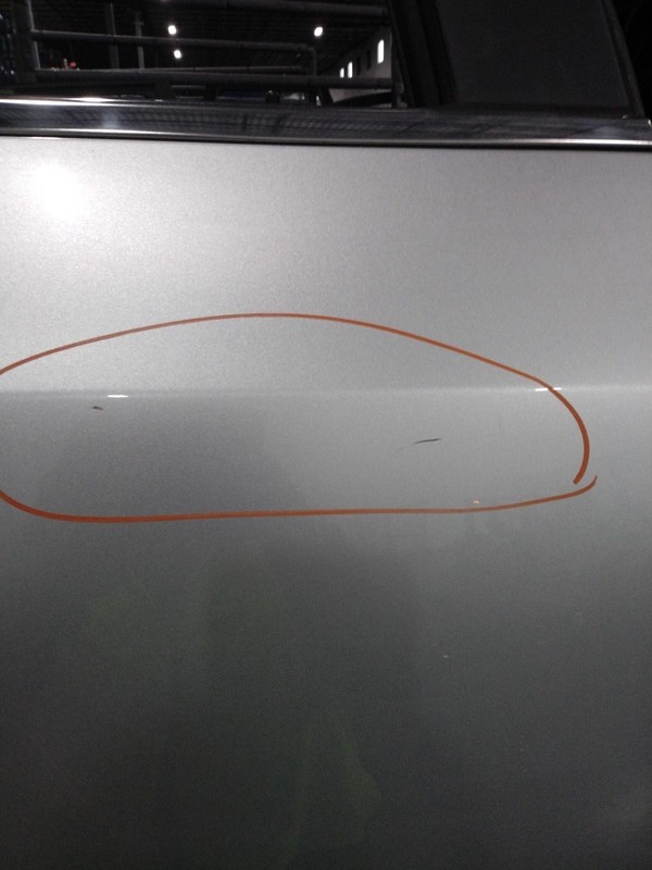 2016 Buick Encore Rear Right Door Silver OEM Used SCUFFS & SCRATCHES 448329