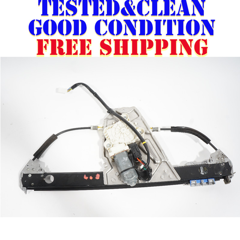 03 04 05 06 Mercedes S500 W220 REAR LEFT DR SIDE WINDOW REGULATOR W/ MOTOR OEM
