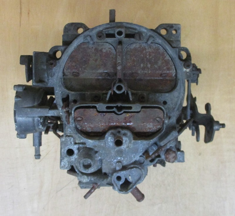 USED 4 BARREL ROCHESTER Q-JET CARBURETOR 17056228 2585 R4-M4MC 1975-77 CHEVY/GMC