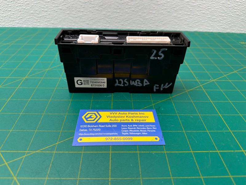 22-23 Subaru WRX HVAC HEATER A/C AC CLIMATE CONTROL MODULE OEM