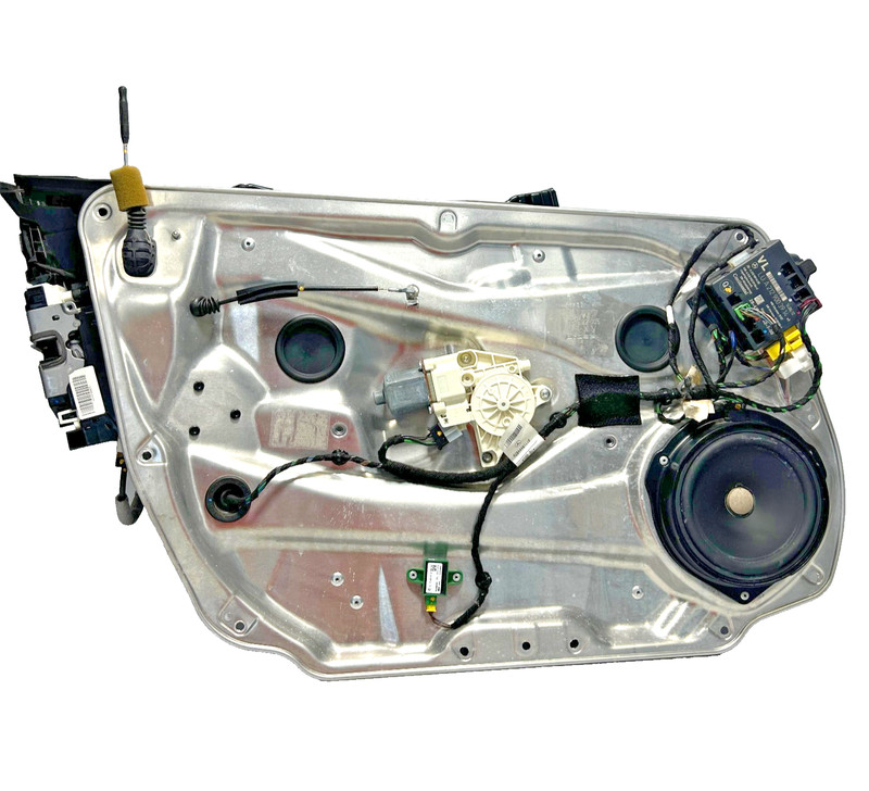 📌 2008-14 MERCEDES C250 FRONT LEFT SIDE WINDOW REGULATOR W/ LOCK & SPEAKERS OEM