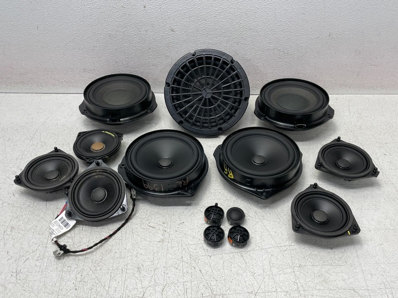 17 18 19 Mercedes GLS450 GLS550 X166 Door Tweeter Subwoofer Speaker Set 1399 OEM