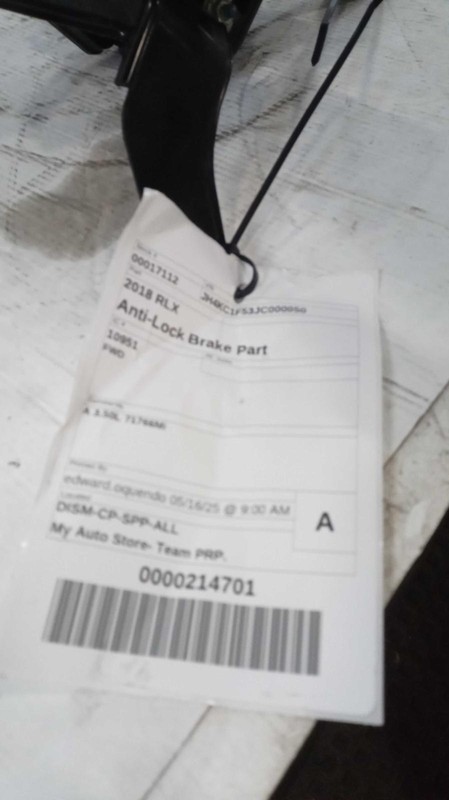 Used ABS Hydraulic Assembly fits: 2018 Acura Rlx FWD Grade A