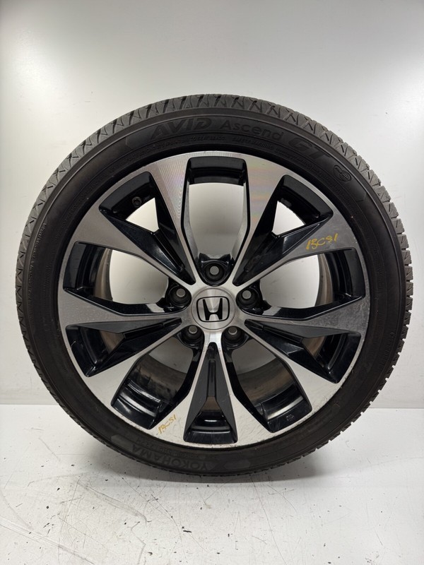 13 Honda Civic Si Aluminium Rim Wheel w/ Tire 42700-TR4-A81 OEM