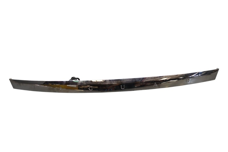 12-15 Jaguar X250 XF XFR Sedan Rear Trunk Lid Molding Panel Trim Chrome Oem