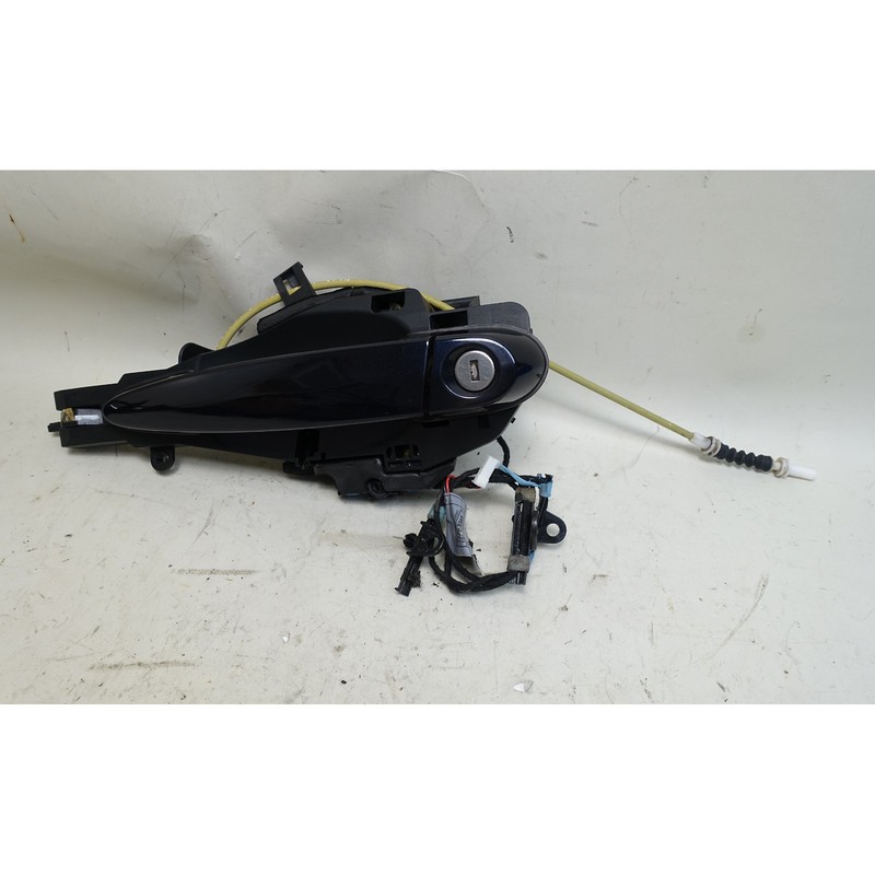07-13 BMW F25 X3 F26 X4 Left Front Ext Outside Door Handle Carbon Black OEM