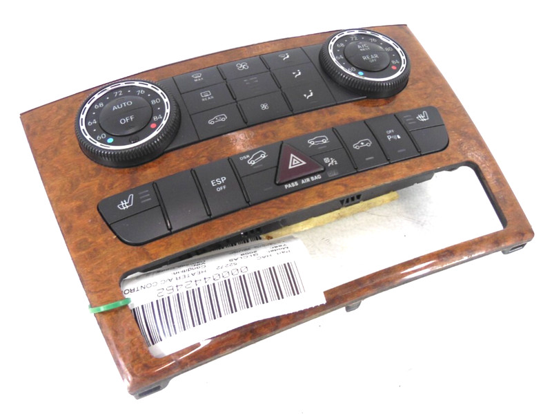 09-11 Mercedes-Benz GL450 Front Man Climate Temperature AC Heat Ctrl 2 Zone OEM