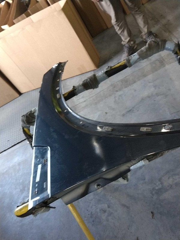 2008 Dodge Nitro Front Right Fender Blue 128K Mi OEM Replacement Part