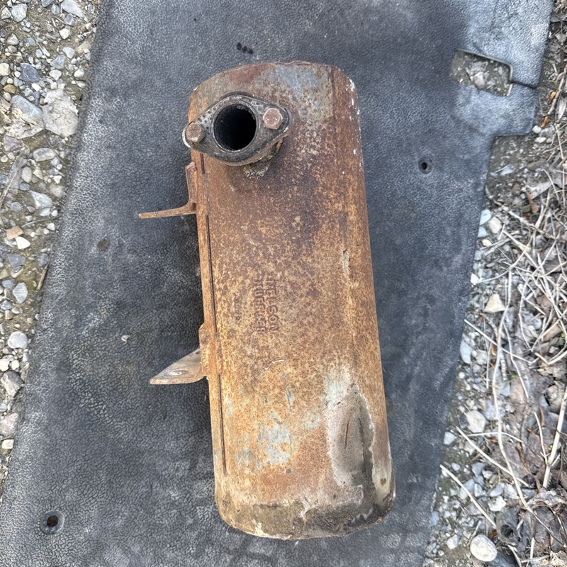 VINTAGE 1970’s -1980’s EZGO MARATHON gas golf cart Robin 244 motor muffler #11