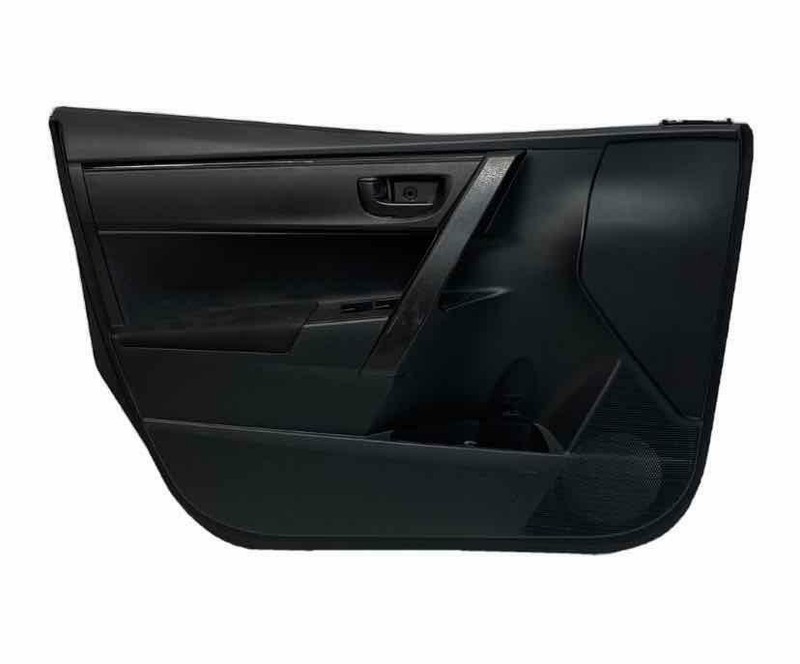 Toyota Corolla door panel trim 17 TO 19 front left side black OEM 6762002R13C3