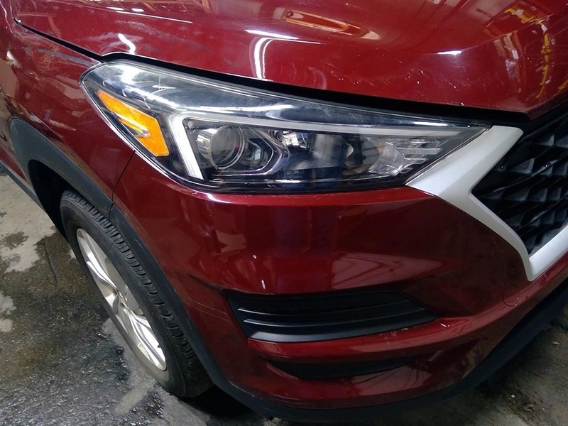 Passenger Headlight Halogen Without LED Accent Fits 19-21 TUCSON 1743620