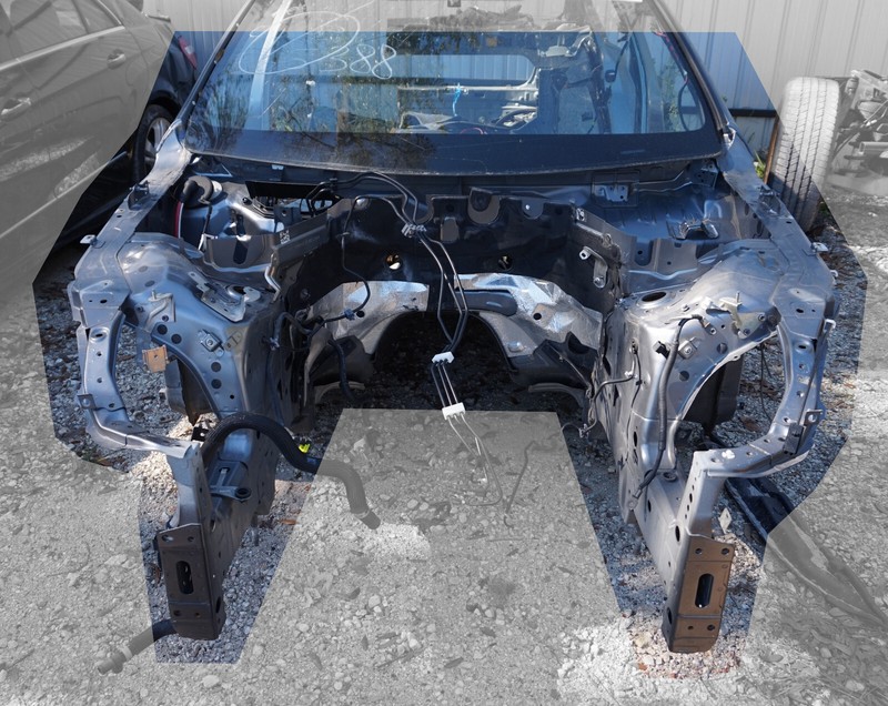 ✅ 2014-23 INFINITI Q50 OEM FRONT LEFT & RIGHT SIDE QUARTER PANEL BODY APRON RAIL