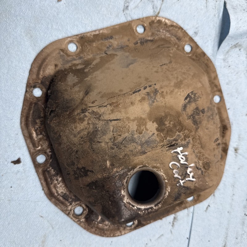 1970’s Harley Davidson Trike Golf Cart rear end, cover plate