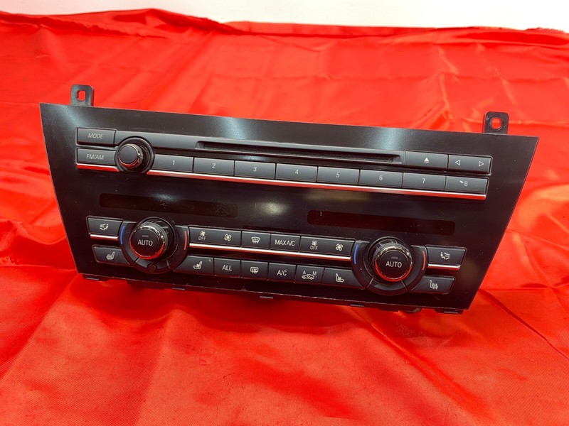 12-19 BMW F06 F12 F13 6 Series M6 AC Climate Radio Control Panel Ceramic OEM✅