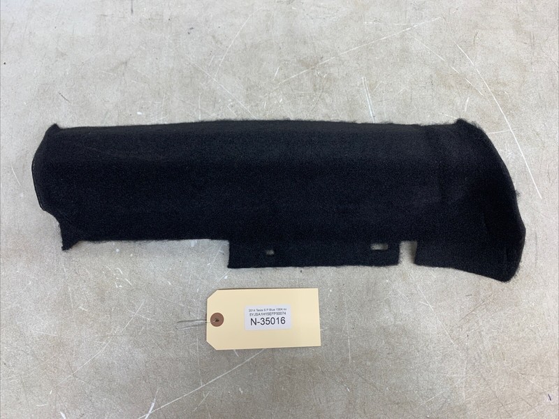 12-15 Tesla Model S Rear Passenger Right Trunk Strut Cover 35016 B115
