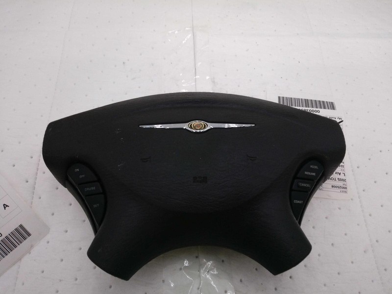2005 Chrysler Town & Country Steering Wheel Air Bag Silver OEM 120k Miles