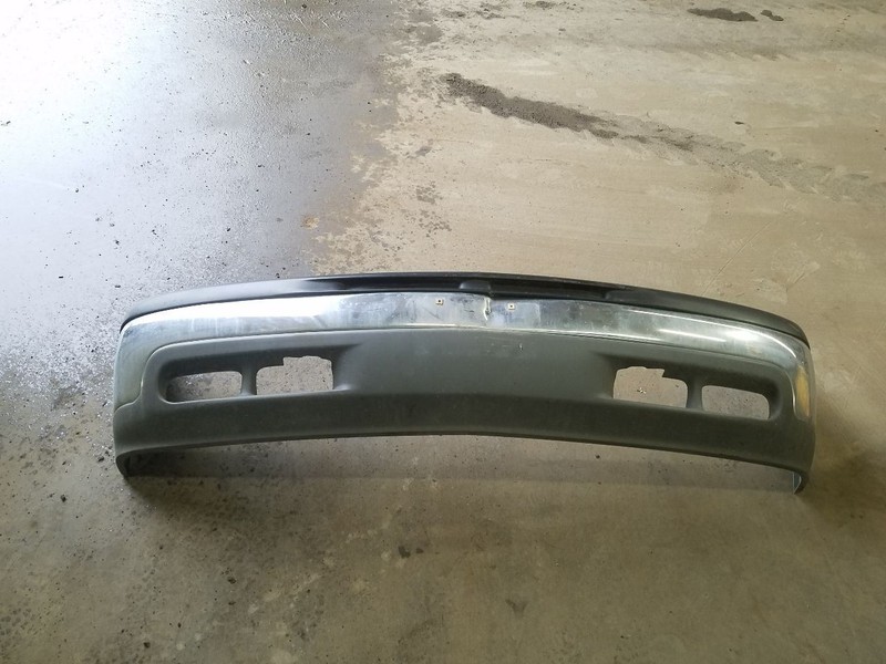 Front Bumper Chrome Textured Bumper Cap Black Fits 00-06 SUBURBAN 1500 298560