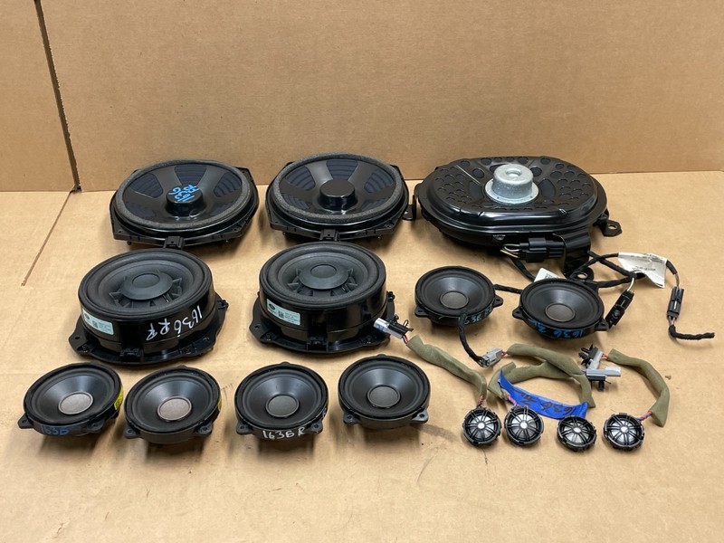 18 19 20 Land Range Rover L405 Subwoofer Door Tweeter Speaker Set 1636 OEM