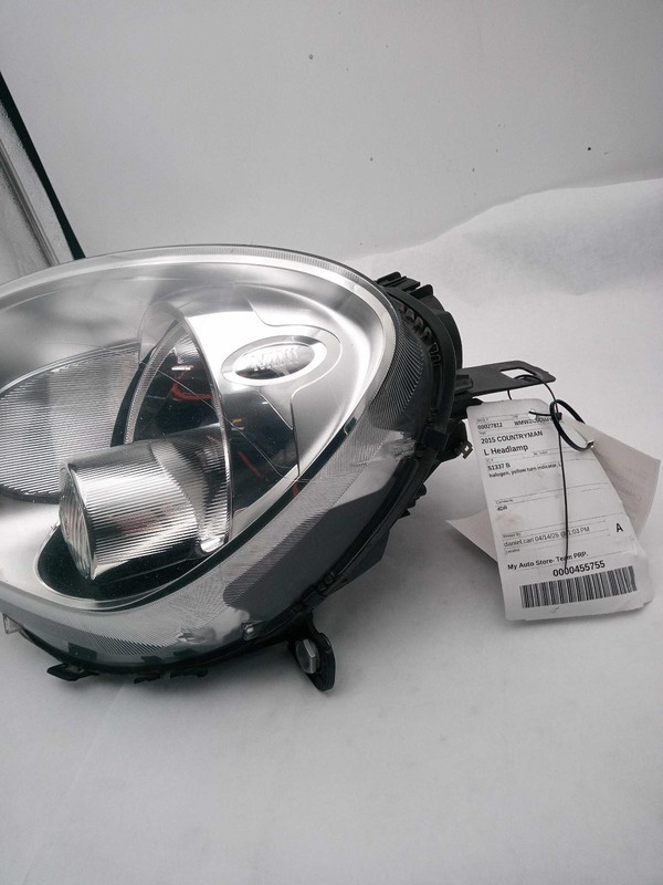 2015 MINI Countryman Left Headlight Assembly Blue OEM Used 113K Miles