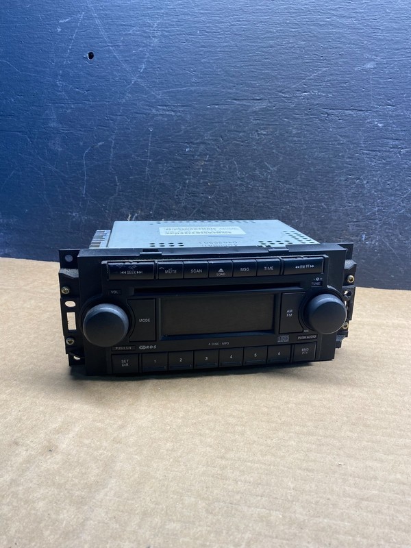 2007-2012 Chrysler Dodge Jeep Ram Radio CD MP3 AUX Receiver AD9656 DG
