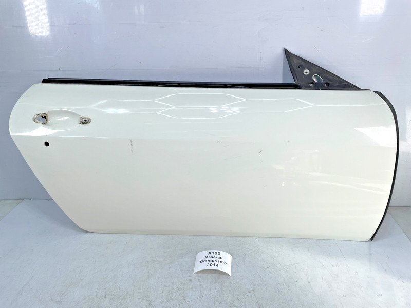 ✅ 13-19 OEM Maserati GT Sport M145 Front Right Passenger Door Shell Panel White*