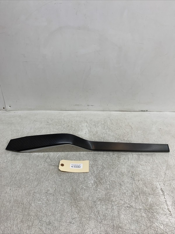 16-20 Model X Front Driver Side Door Decor Trim Ash Burl LH 1035788-11B 53082 U8